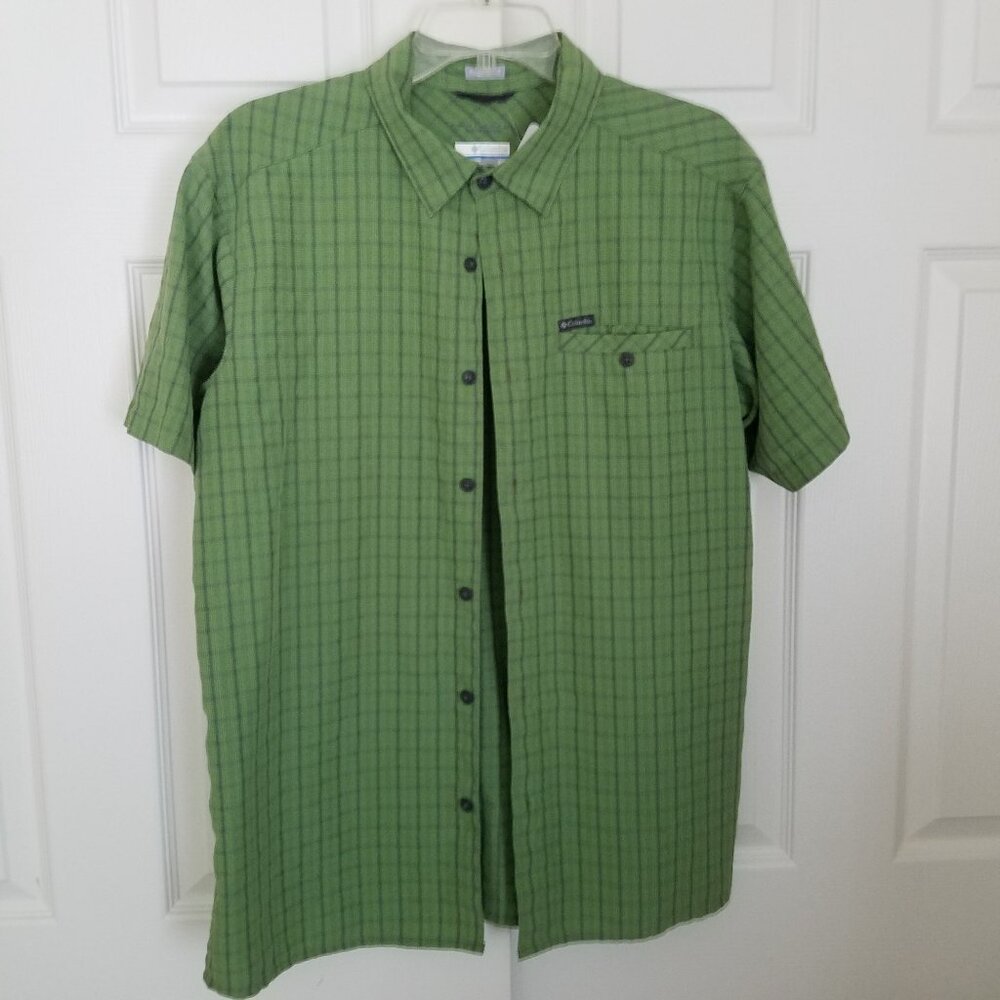 Columbia Mens size M Omnishade SS shirt EUC